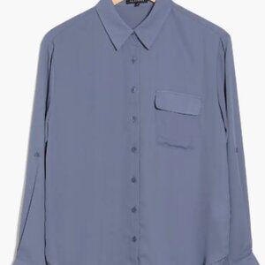Pleione Dusty Blue Shirt - L